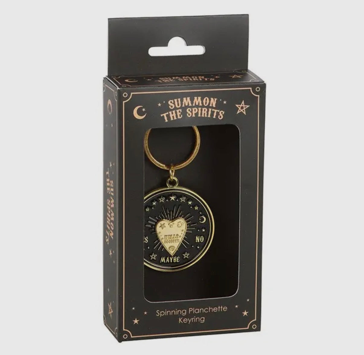 Spinning Talking Board Planchette Keyring