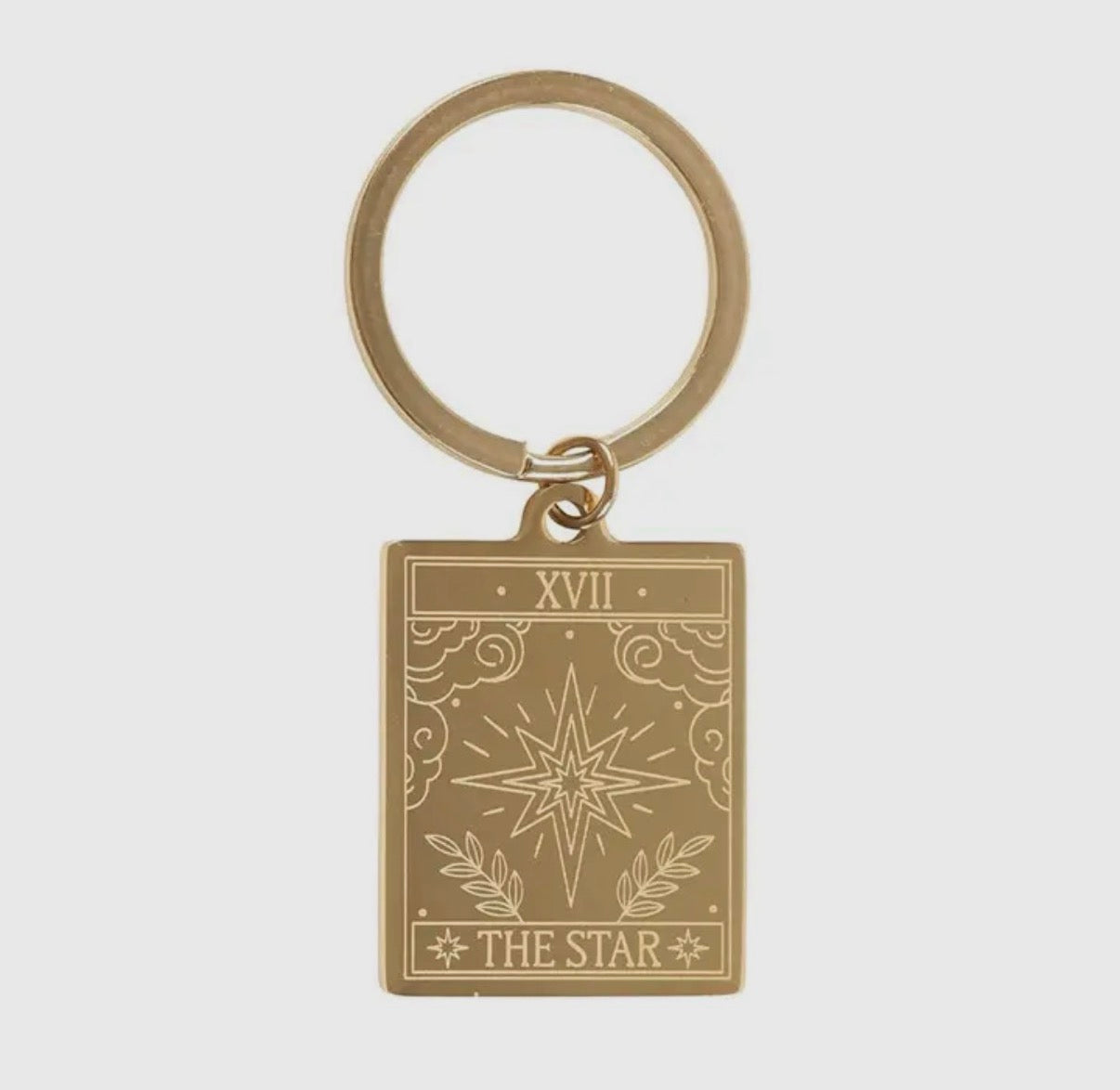 The Star Tarot Card Keyring
