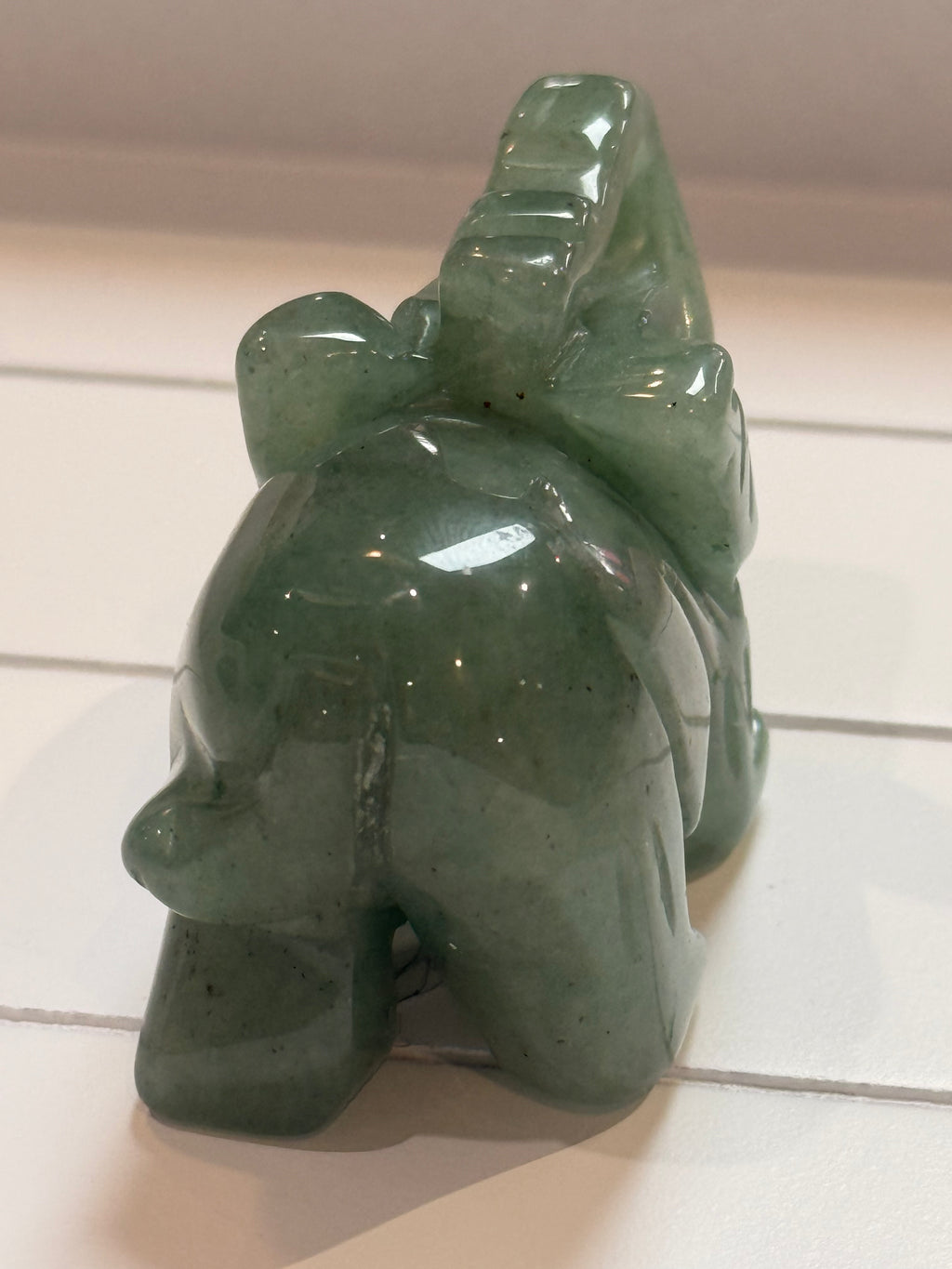 Green Aventurine Elephant