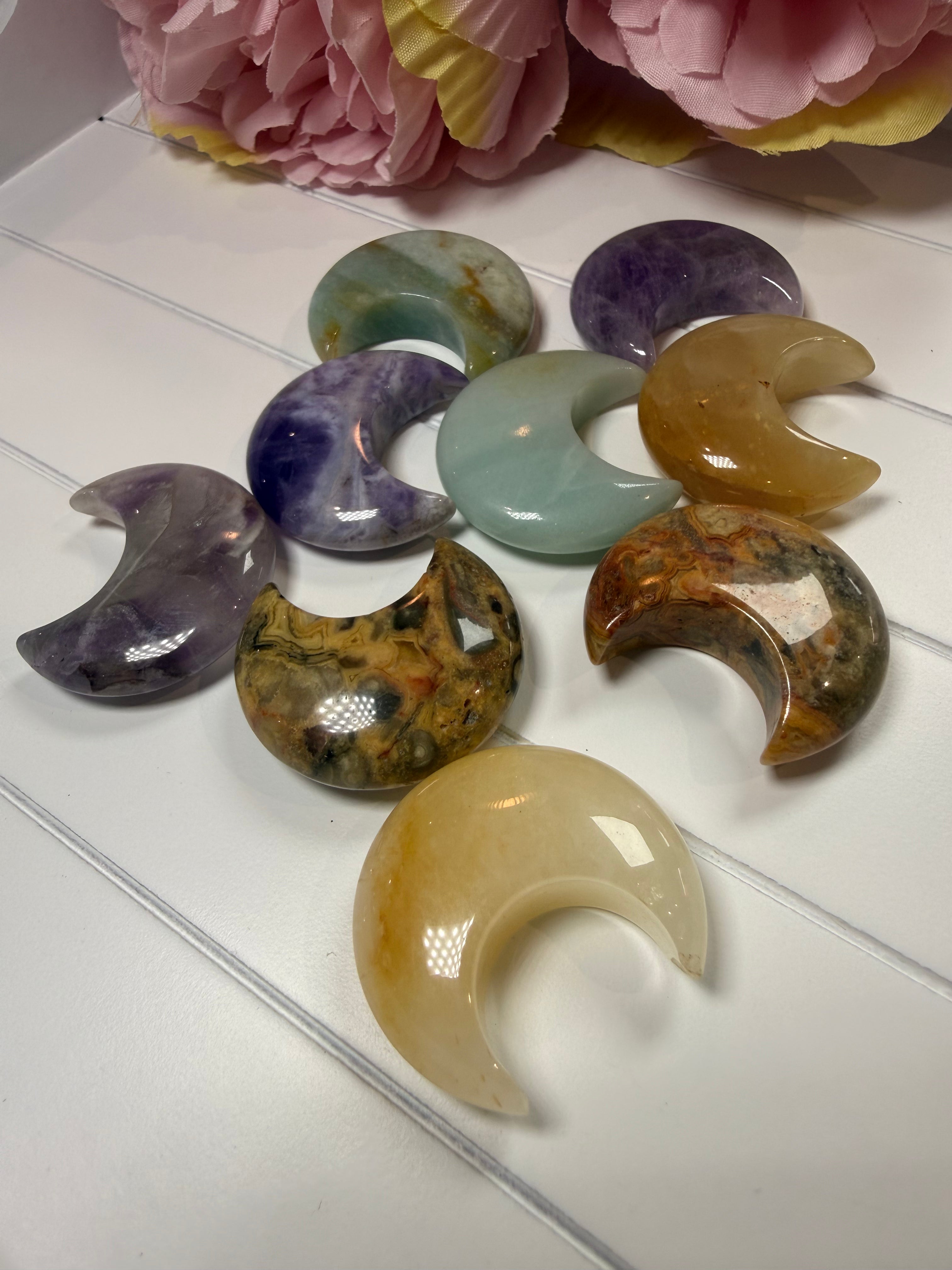 Crescent Moon Shape Crystal